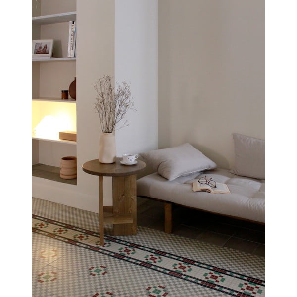 Bézs len kanapé 200 cm Pace - Karup Design-image-1