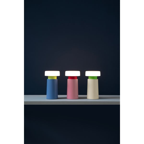 Kék LED dimmelhető asztali lámpa (magasság 17,5 cm) Victoria – Remember-image-3