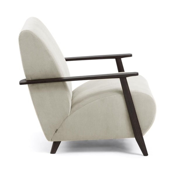 Bézs fotel Meghan - Kave Home-image-2