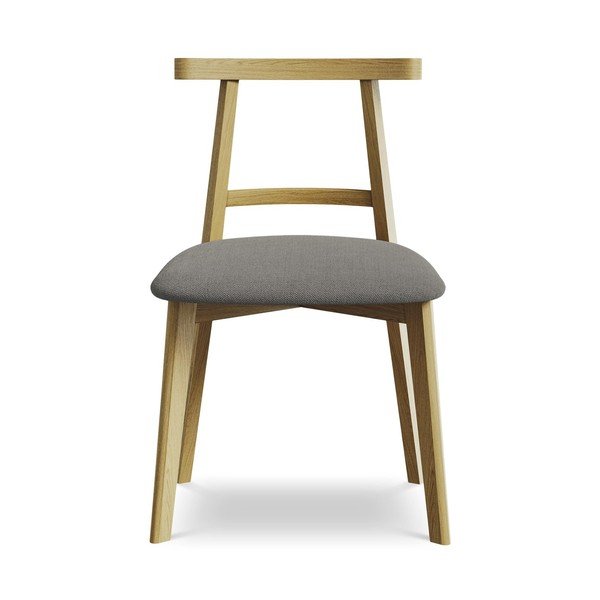 Szürke tömörfa étkezőszék Ohelo – Makamii-image-1