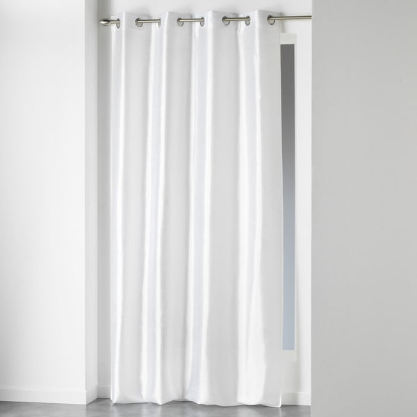 Fehér szatén függöny 140x240 cm Shana – douceur d'intérieur