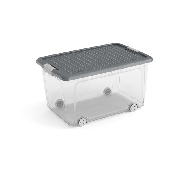 Fedeles műanyag tárolódoboz 56,5x39x31,5 cm W box L – KIS