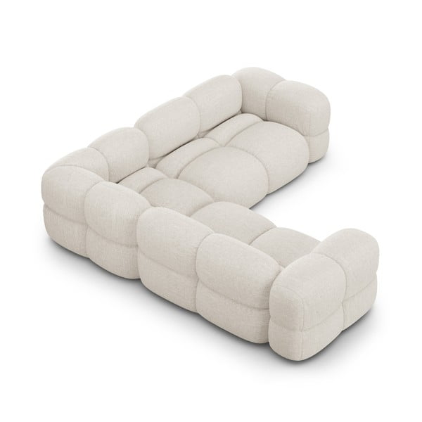 Bézs sarokkanapé Loretto – Cosmopolitan Design-image-4