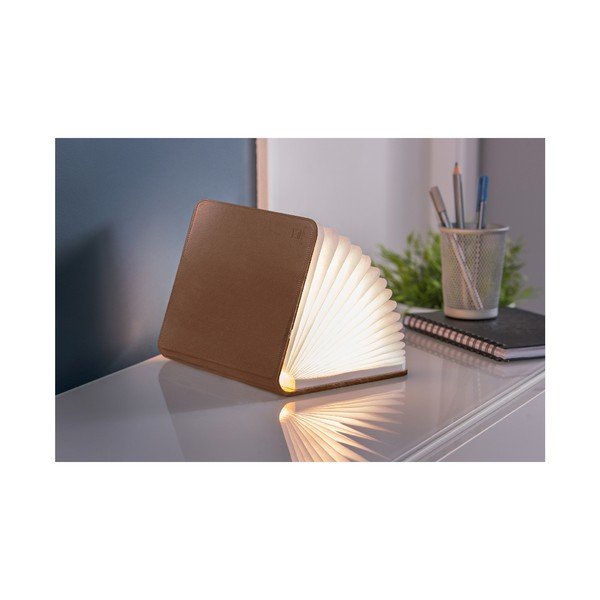 LED asztali lámpa textil búrával (magasság 2,5 cm) Booklight – Gingko-image-4