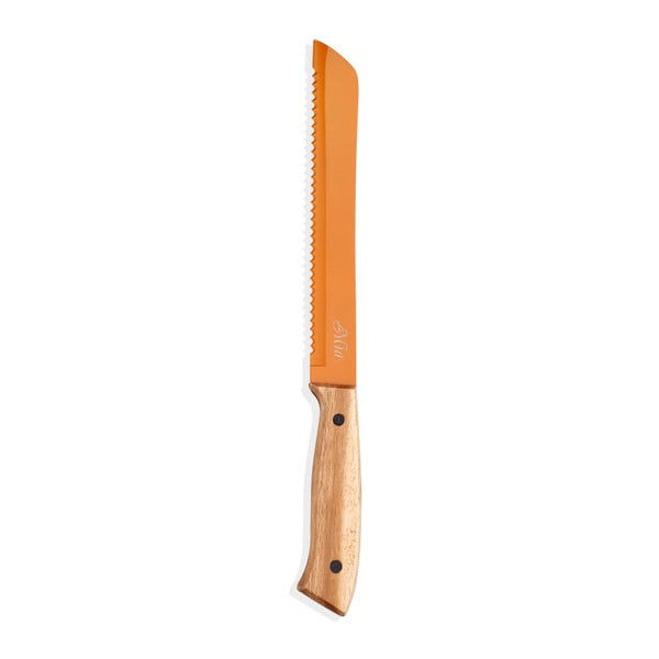Cutt narancssárga fanyelű kenyérvágó kés, hossza 20 cm - The Mia