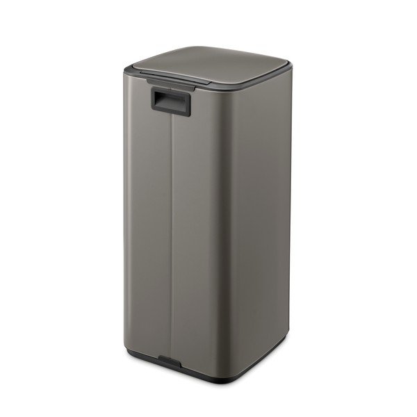 Szürke acél pedálos szemetes 30 l Bo – Brabantia-image-3