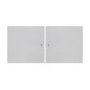 Fehér ajtó szett moduláris polcrendszerhez 2 db-os 32x33 cm Mistral Kubus - Hammel Furniture