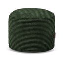 Zöld kordbársony babzsákfotel Mini – SLOWDOWN