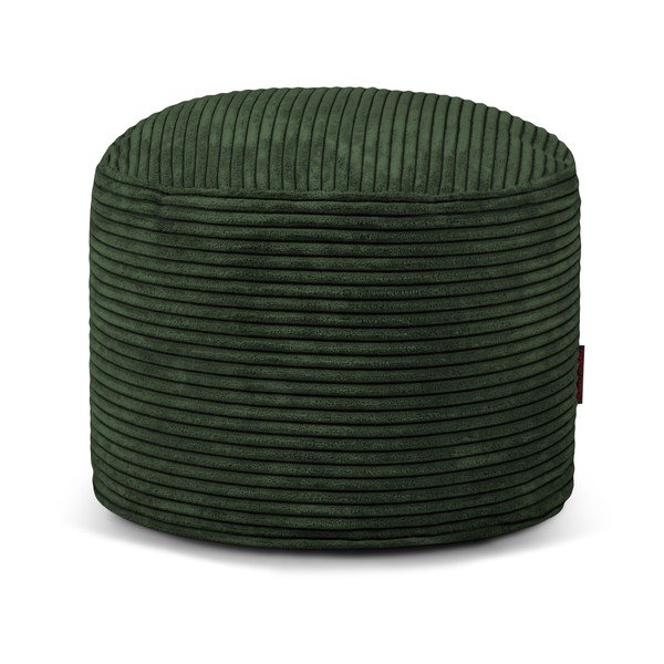 Zöld kordbársony babzsákfotel Mini – SLOWDOWN