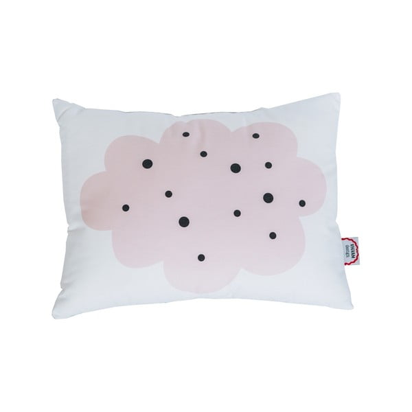 Cute Cloud rózsaszín-fehér párna - VIGVAM Design
