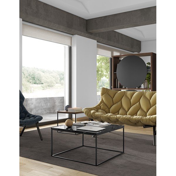 Márvány dohányzóasztal 75x75 cm Gleam - TemaHome-image-4