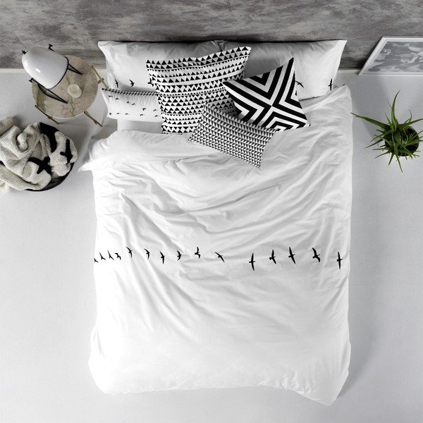 Trip pamut paplanhuzat, 200 x 200 cm - Blanc-image-2