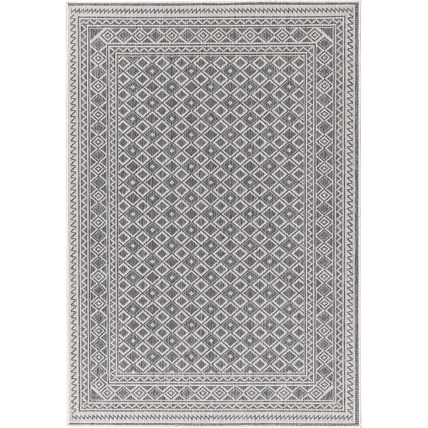 Szürke kültéri szőnyeg 230x160 cm Terrazzo - Floorita-image-3