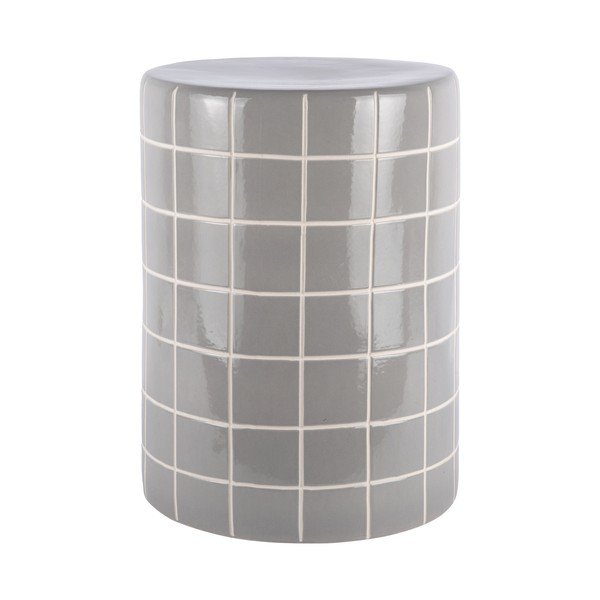 Kerámia kerek tárolóasztal ø 33 cm Retro Tiles – Leitmotiv