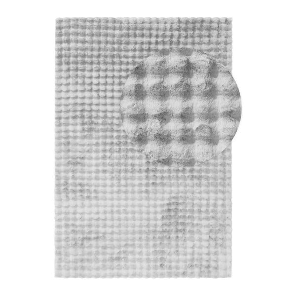 Világosszürke mosható szőnyeg 160x230 cm Bubble Grey – Mila Home