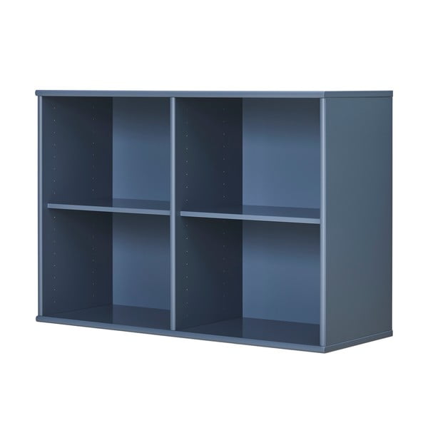 Kék függő könyvespolc 89x61 cm Mistral – Hammel Furniture-image-2