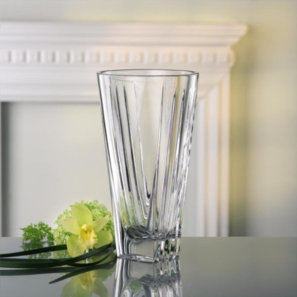 Art Deco kristályüveg váza, magasság 28 cm - Nachtmann-image-1