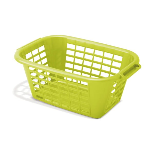 Rect Laundry Basket zöld szennyeskosár, 40 l - Addis