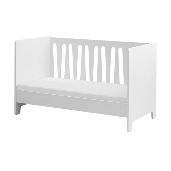 Moon fehér variálható kiságy, 70 x 140 cm - Pinio-image-2