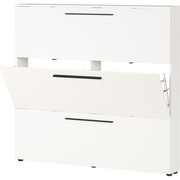 Fehér cipőtartó billenő fiókokkal Utah - Germania-image-2