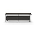 Fekete TV-állvány 150x45 cm Dilly – Marckeric
