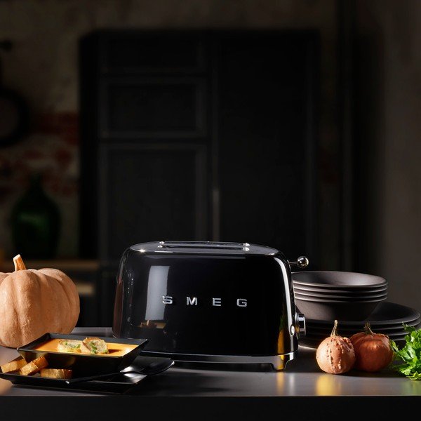 Fekete kenyérpirító Retro Style – SMEG-image-1