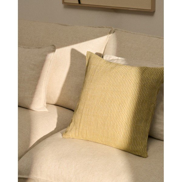 Jacquard párnahuzat 50x50 cm Nerel – Kave Home-image-1