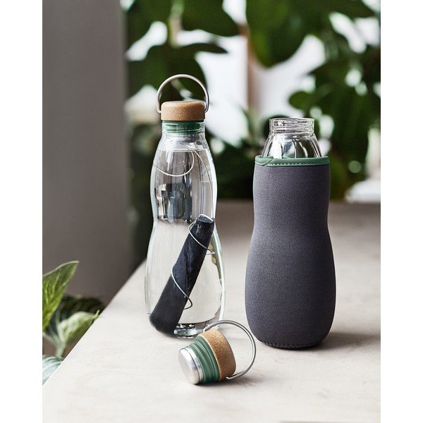 Üveg ivópalack 600 ml Eau Good – Black + Blum-image-1