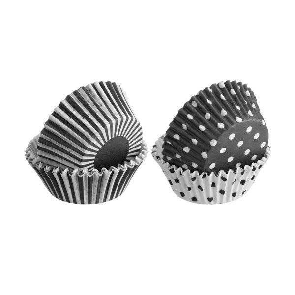 Monochrome 100 részes papírkapszli szett muffinhoz - Mason Cash