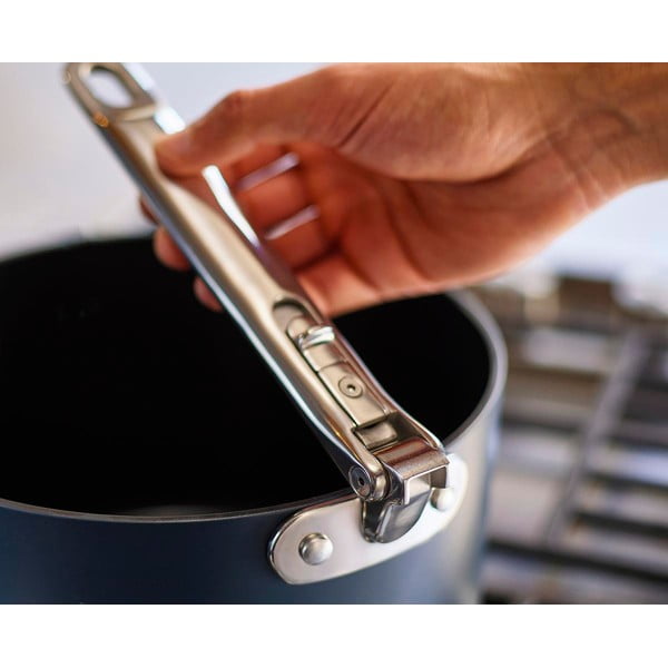 Indukciós tűzhelyhez alkalmas edény fedővel, kerámia felülettel Space – Joseph Joseph-image-1