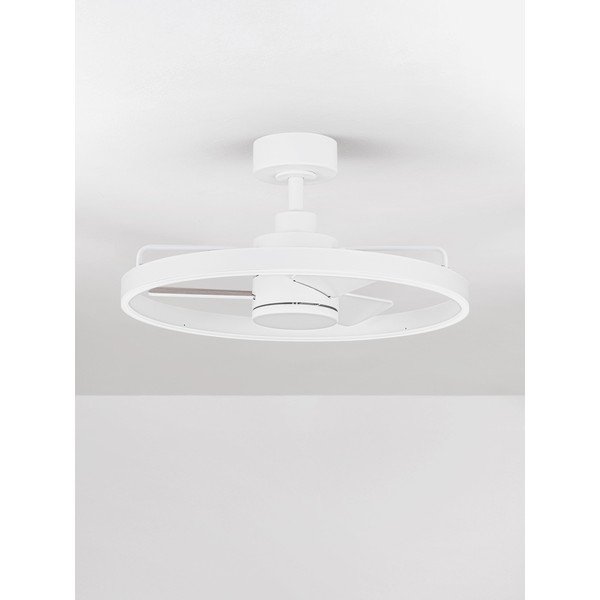 Fehér fém LED dimmelhető mennyezeti lámpa Lunair – Nova Luce-image-4