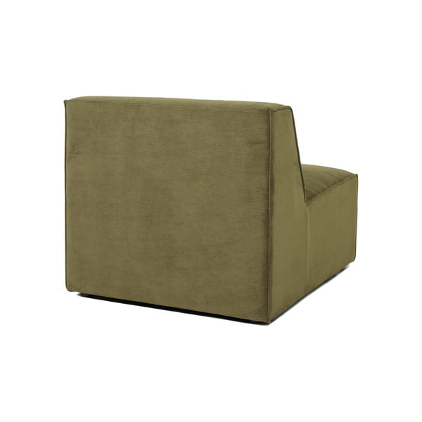 Sting zöld kordbársony középső kanapé modul - Scandic-image-3