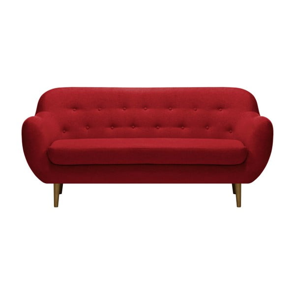 Gaia piros kanapé, 192 cm - Vivonita