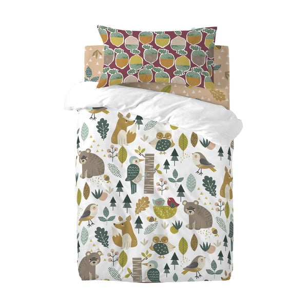 Harvestwood gyerek pamut lepedő, 70 x 140 cm - Moshi Moshi-image-4