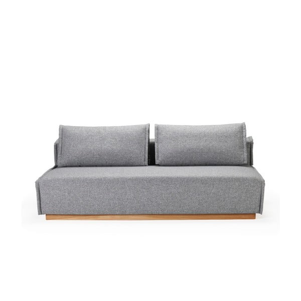 Alrik szürke kinyitható kanapé, tárolóval - Innovation
