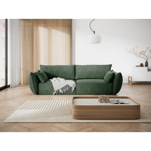 Sötétzöld kanapé 208 cm Vanda – Mazzini Sofas-image-1