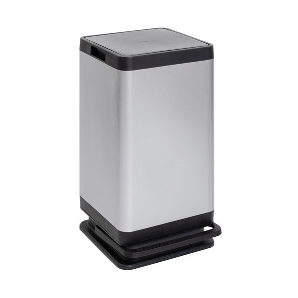 Ezüstszínű műanyag pedálos szemetes 80 l Tokyo – DEA HOME-image-2