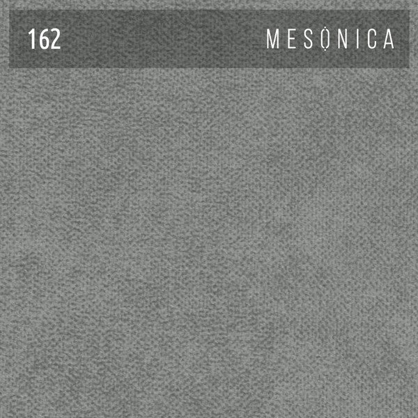 Szürke kárpitozott franciaágy ágyráccsal 160x200 cm Alano – MESONICA-image-4