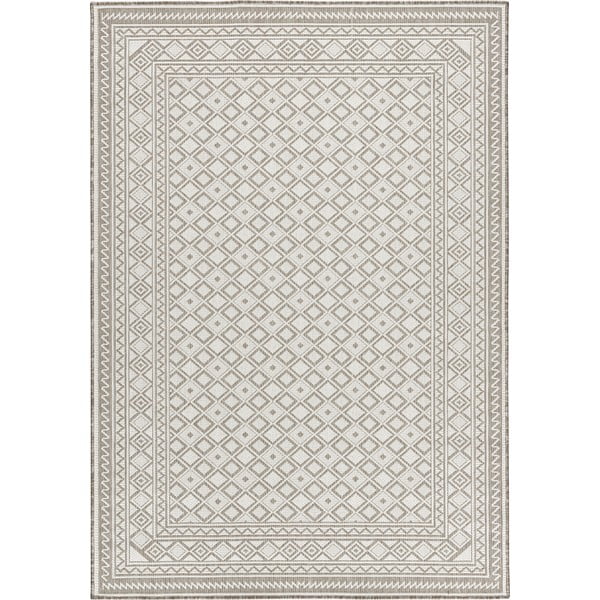 Bézs kültéri szőnyeg 170x120 cm Terrazzo - Floorita-image-3