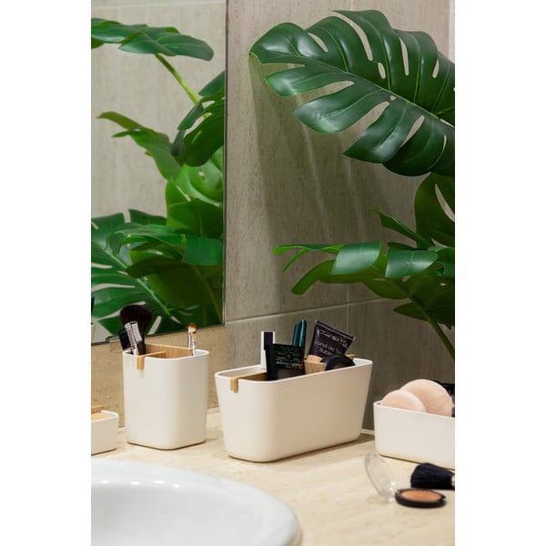 Ecologic fehér fürdőszobai rendszerező, 8,4 x 7,8 cm - Compactor-image-1