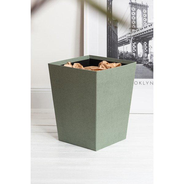 Kékeszöld szemetes Sofia Canvas Paper Laminate – Bigso-image-1