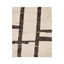 Krémszínű kétoldalas gyapjú szőnyeg 160x230 cm Hadin – Kave Home