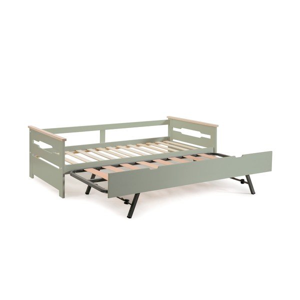 Elisa zöld gyerekágy kihúzható résszel, 90 x 190 cm - Marckeric-image-3