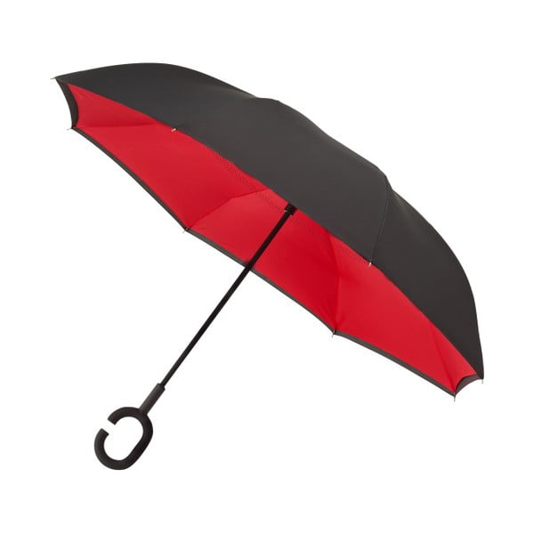 Rever fekete-piros esernyő, ⌀ 107 cm