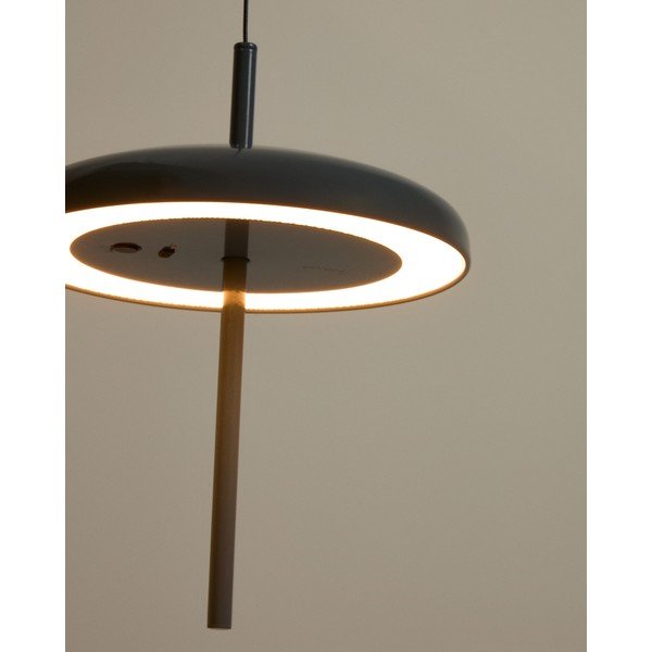 Kék LED dimmelhető függőlámpa fém búrával ø 16 cm Porte – Kave Home-image-1