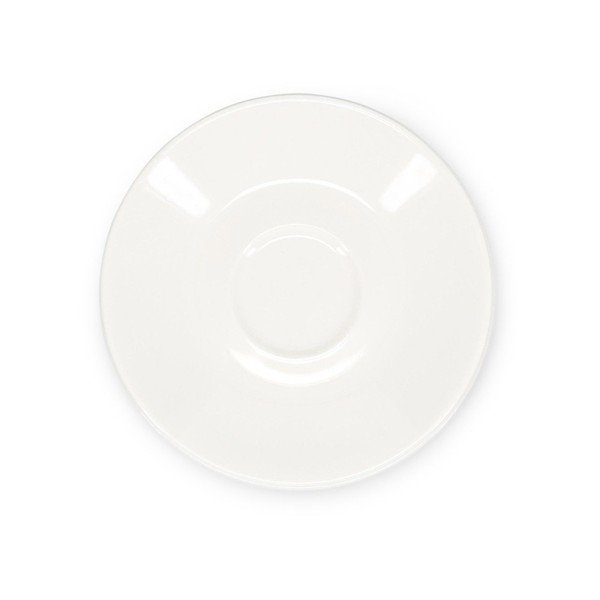 Fehér porcelán csészealj ø 12,5 cm Barista – BonBistro