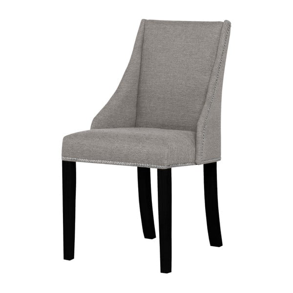 Patchouli szürkésbarna bükkfa szék, fekete lábakkal - Ted Lapidus Maison