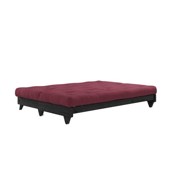 Fresh Black/Bordeaux bordó kinyitható kanapé - Karup Design-image-3