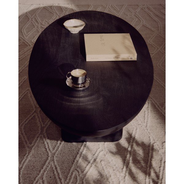 Akácfa kerek tárolóasztal ø 50 cm Ovak – Kave Home-image-3