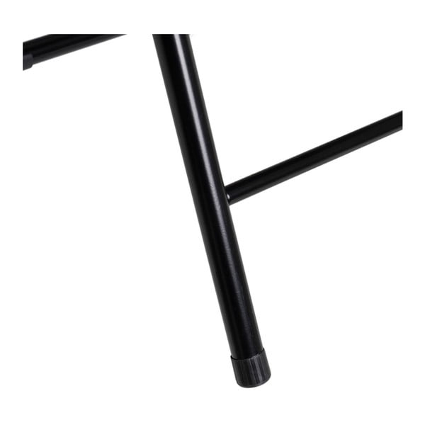 Fekete bőr utánzat összecsukható étkezőszék – Casa Selección-image-4